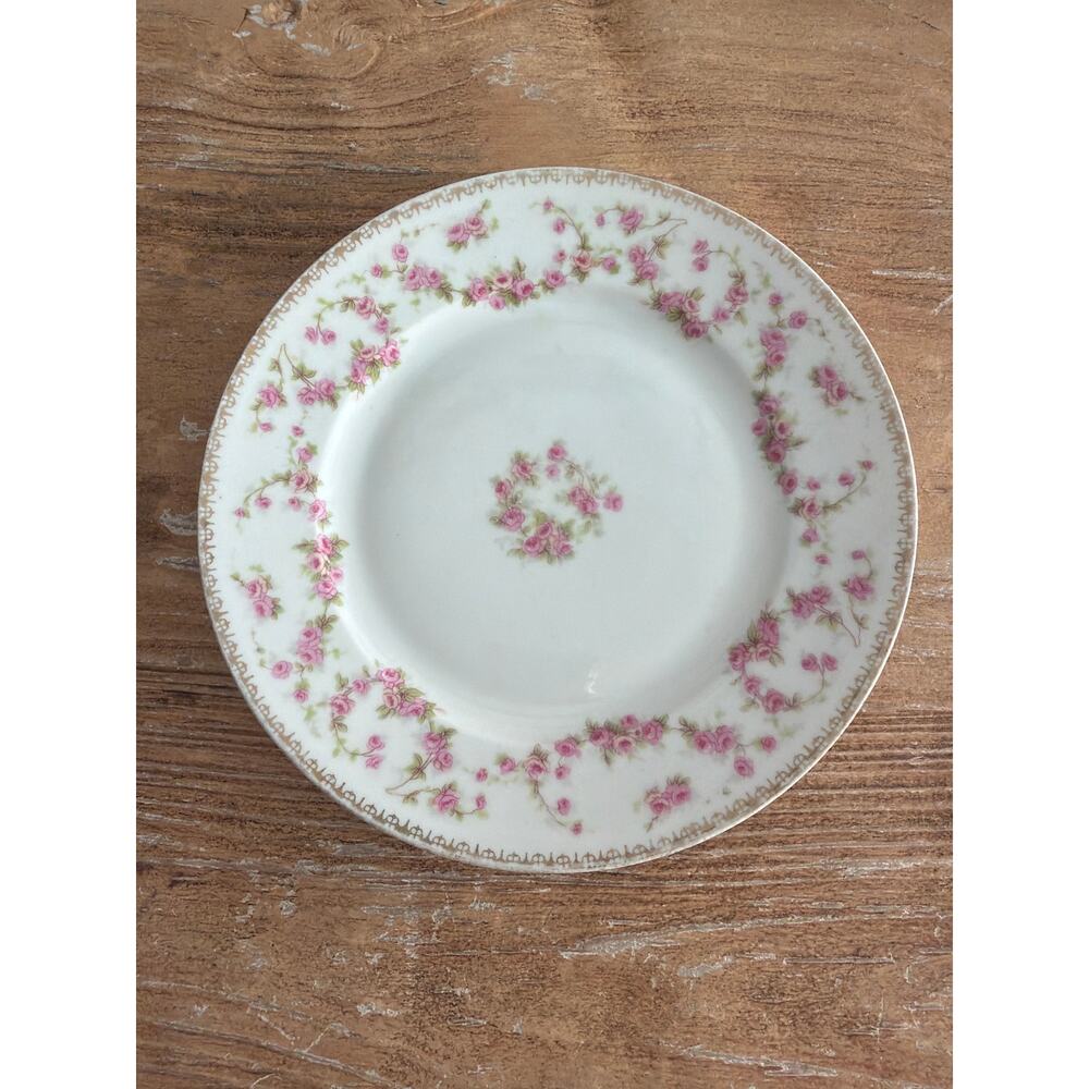 Schumann Original Bridal Rose small salad, bread plate